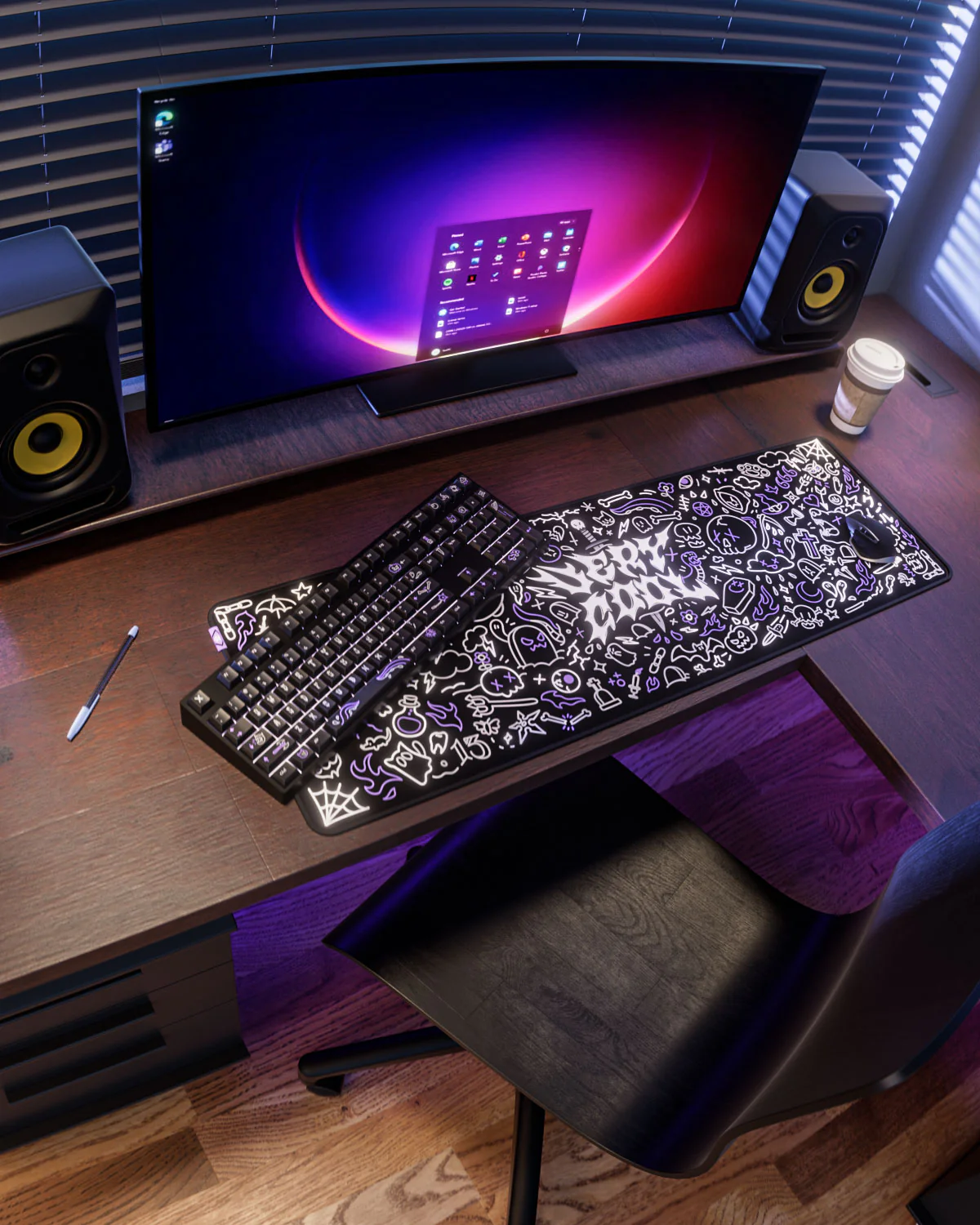 The Very Ghoul Desk Mat - Image 4