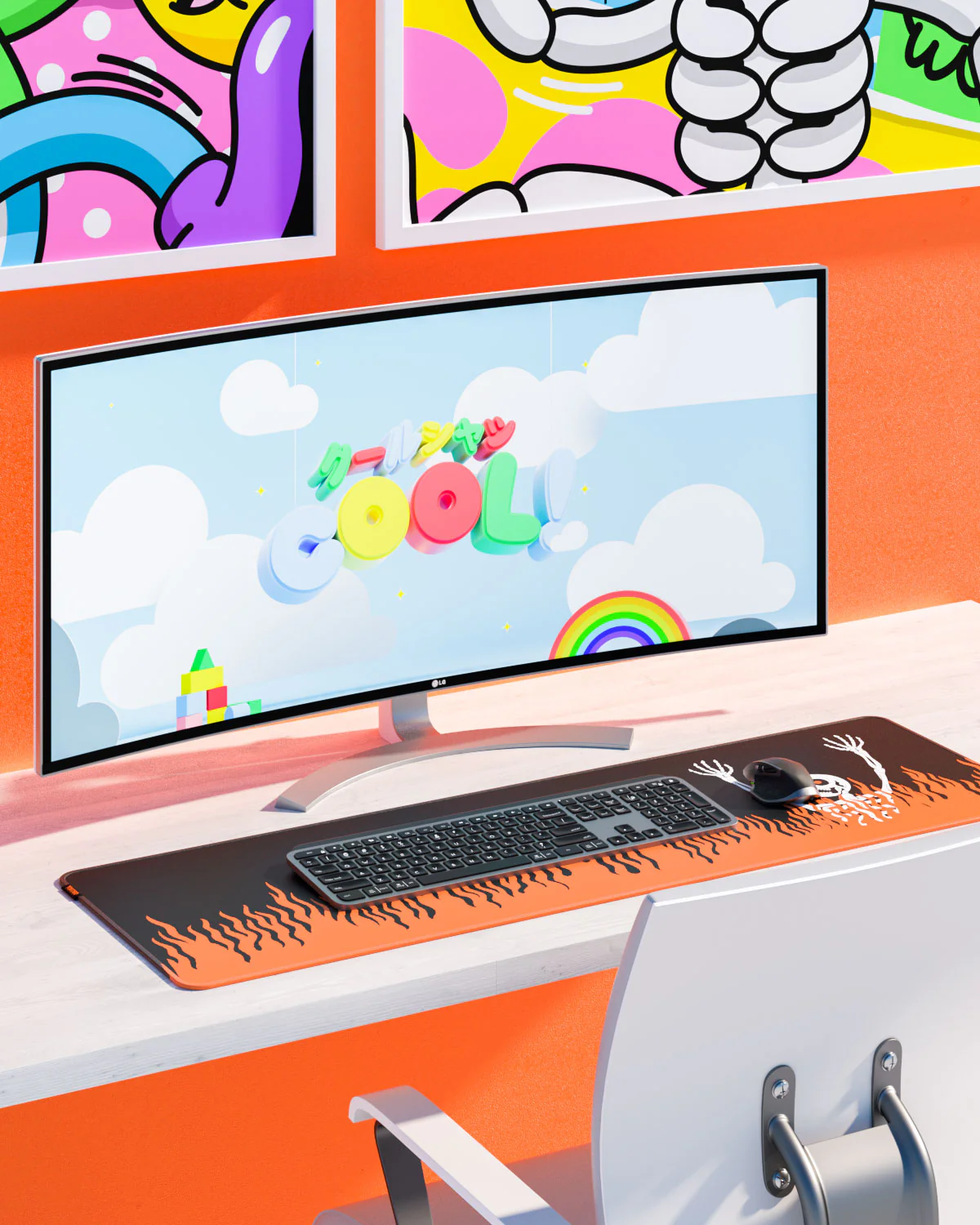 You Died Desk Mat - Image 3